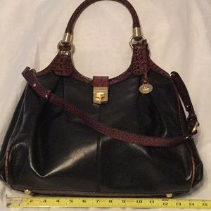 Brahim Black Elisa Rare Smooth Leather